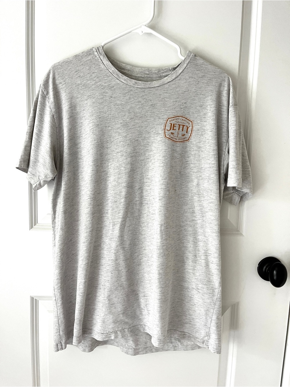 Jetty Coastal Goods Gray Graphic Gee Size XL